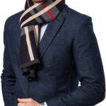 Shubb Men's Fashion Scarves for Winter Cashmere Feel Scarf for Men 70.8 * 11.8 IN